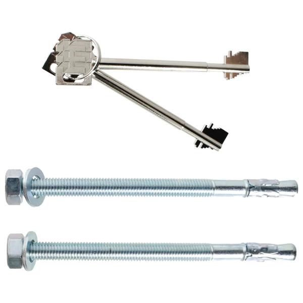 Rottner Stahlbüroschrank S2 Office 3 Fire Premium Doppelbartschloss lichtgrau T05649